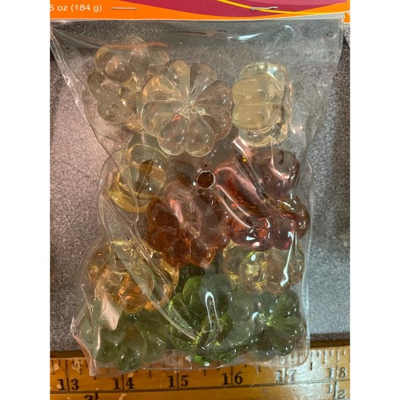 5 New Packs of Acrylic Beads and Decor Acorns and Pumpkins Fall Thanksgiving - Picture 4 of 4